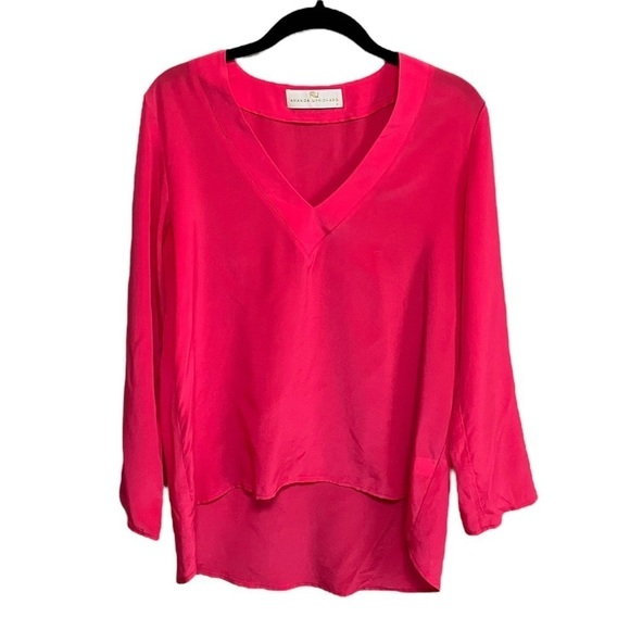 Amanda Uprichard 100% Silk Blouse - Picture 1 of 7